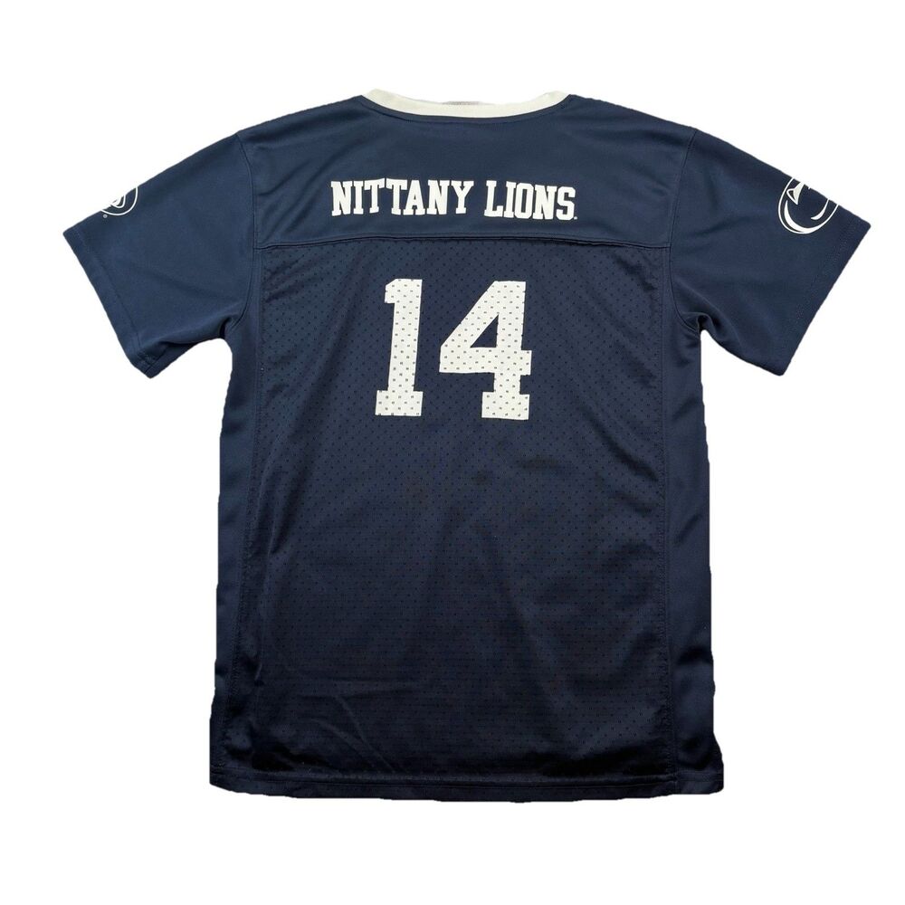Penn State Nittany Lions Jersey Youth L Blue Short Sleeve